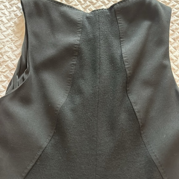 Helmut Lang dress. Black. Rusched waist. Lined with simple hem finish. S… - Picture 9 of 11